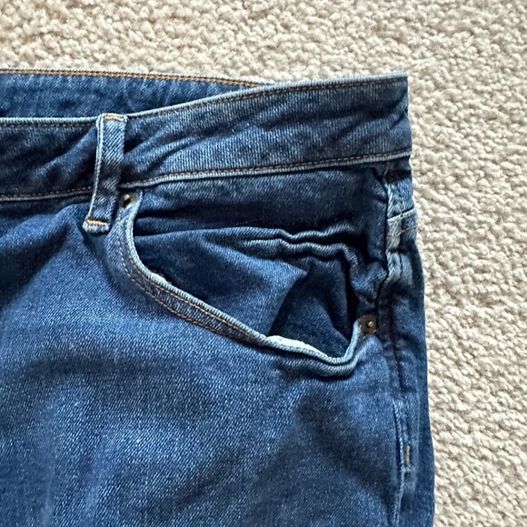 ASOS Curve Plus Size Blue Denim Jeans - Picture 5 of 8